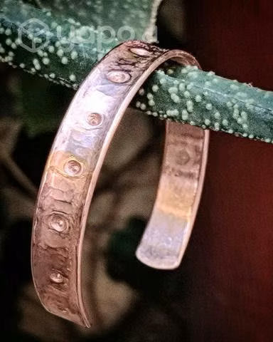 Pulseras de cobre rústicas - Imagen 4