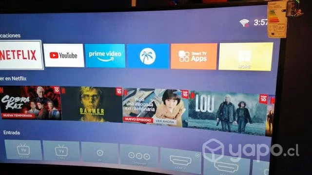 Smartv 55 pulgadas