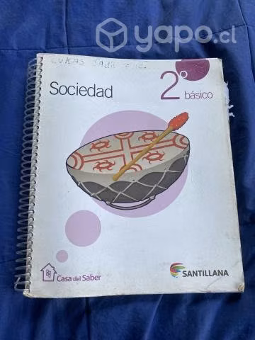 Libro sociedad 2° básico Santillana