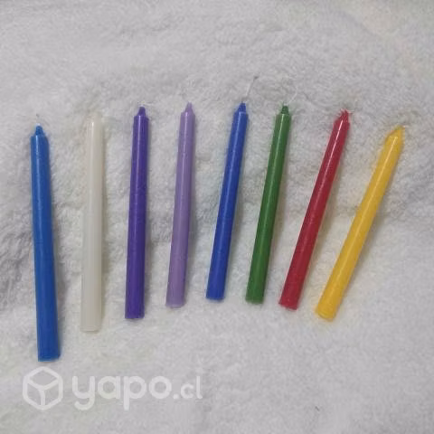 10 velas de 18 cm
