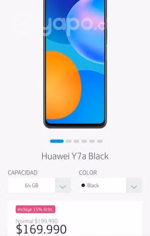 Huawey Y7a NUEVO