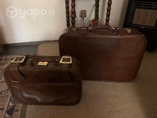 Set maletas vintage como nuevas