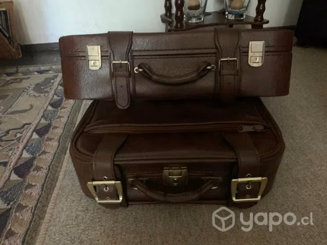 Set maletas vintage como nuevas