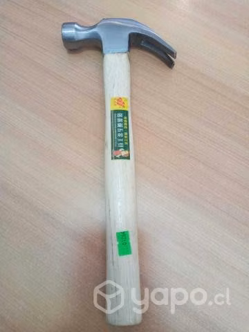 Martillo mango madera 16 oz