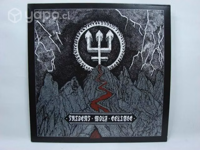 Vinilo Watain Trident Wolf Eclipse Ed Europa 2018