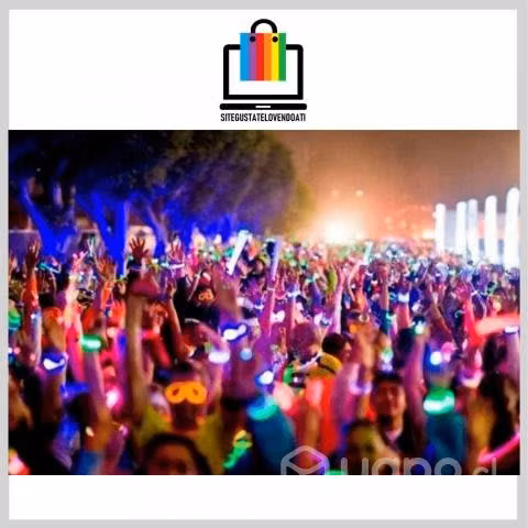 Set de 100 Pulseras Luminosas