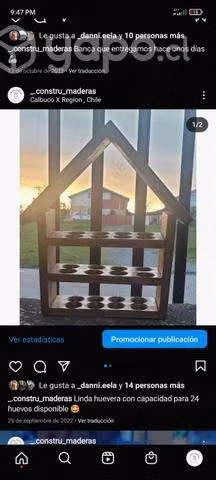 Huevera 24 unidades