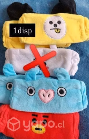 Cintillos skincare BT21