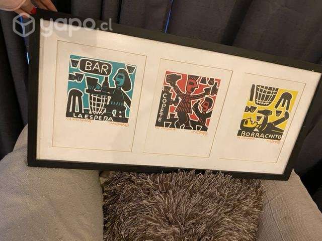 Litografía pintor campana - Imagen 2