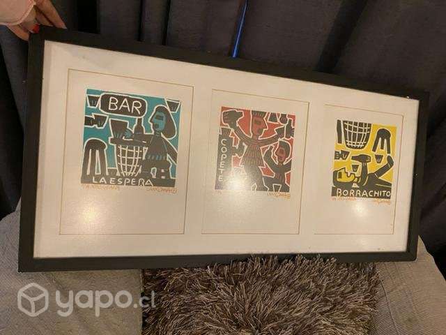 Litografía pintor campana - Imagen 3