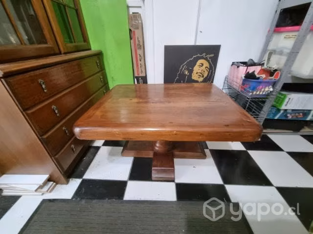 Mesa madera centro - Imagen 2