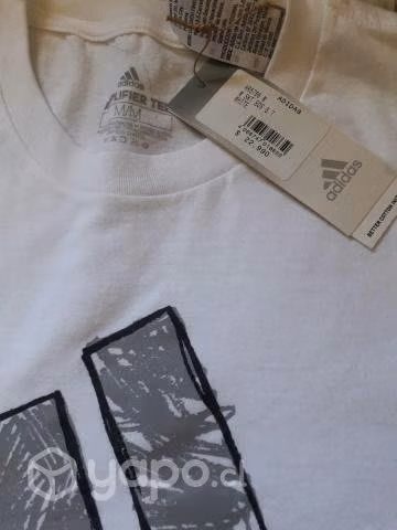 Poleras adidas M fi boss tee /skt bos g t white
