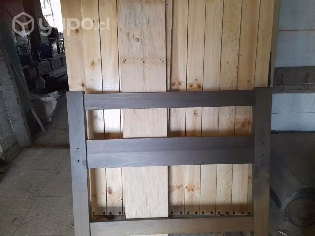 Litera de madera desmontable de una plaza marca ro - Imagen 4