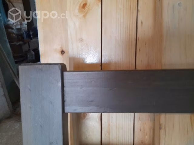 Litera de madera desmontable de una plaza marca ro - Imagen 3