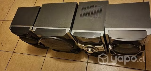 Equipo de sonido Sony