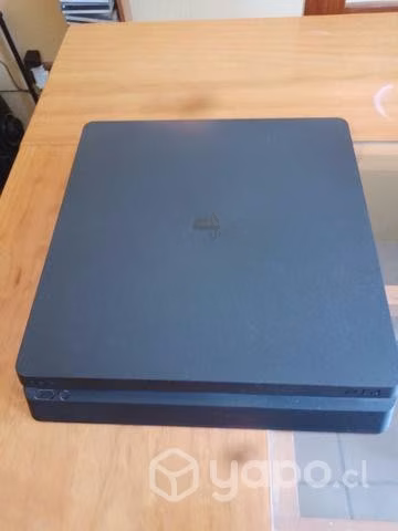 PS4 Slim con 2 controles originales, como nuevo