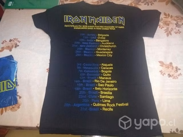 P07: Poleras Iron Maiden