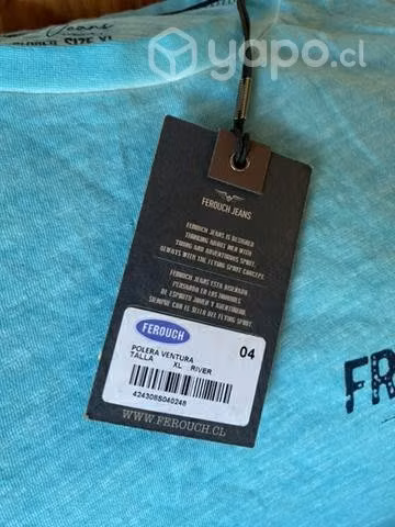Polera Ferouch Nueva