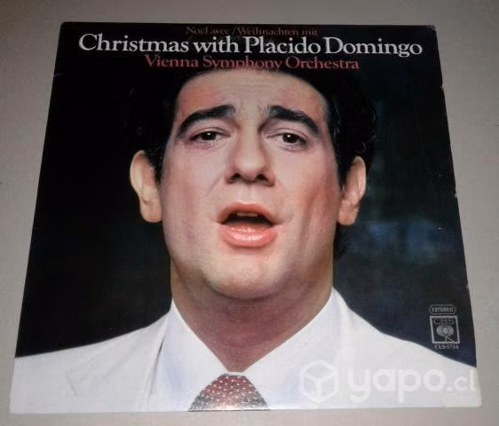 Vinilo- Placido Domingo- Christmas With