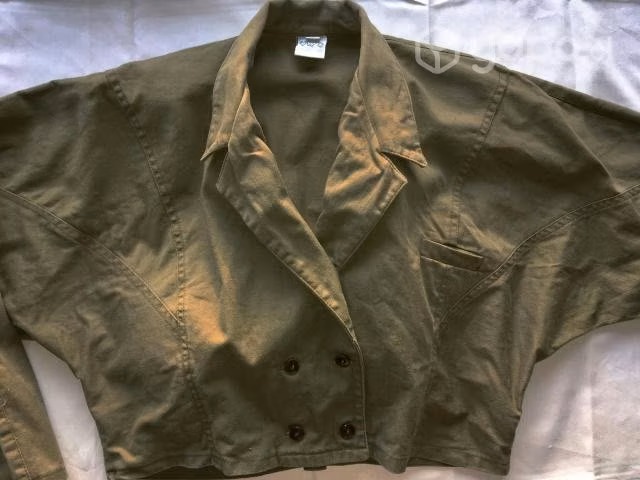 Chaqueta Bolero Verde Musgo M - Imagen 5