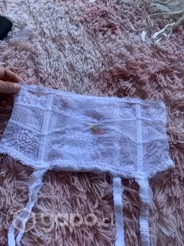 Tallas S y M corset portaligas , un babydoll