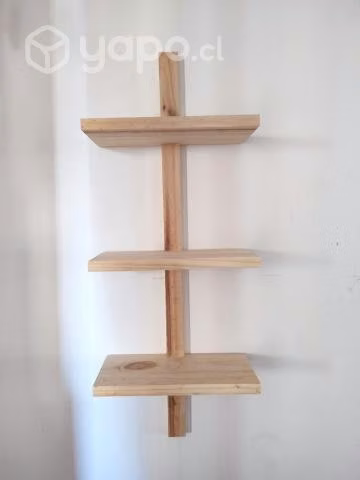 Repisas de madera sólida