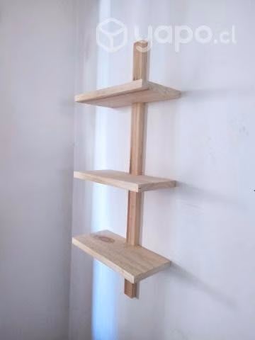 Repisas de madera sólida