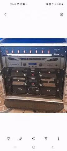 Rack de amplificadores