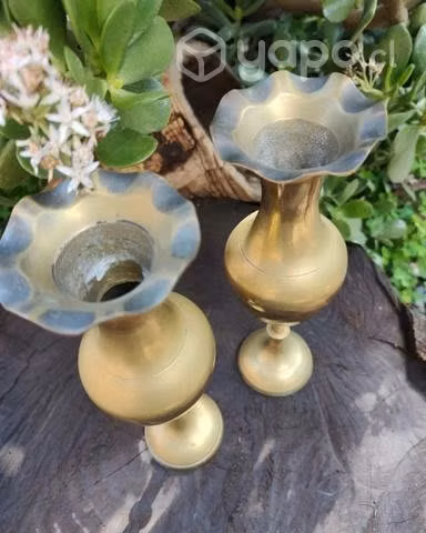 Floreros de bronce - Imagen 3
