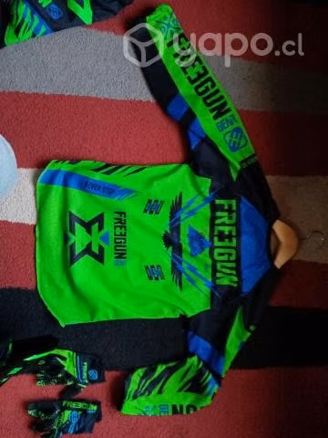Traje de moto para niño