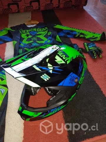 Traje de moto para niño