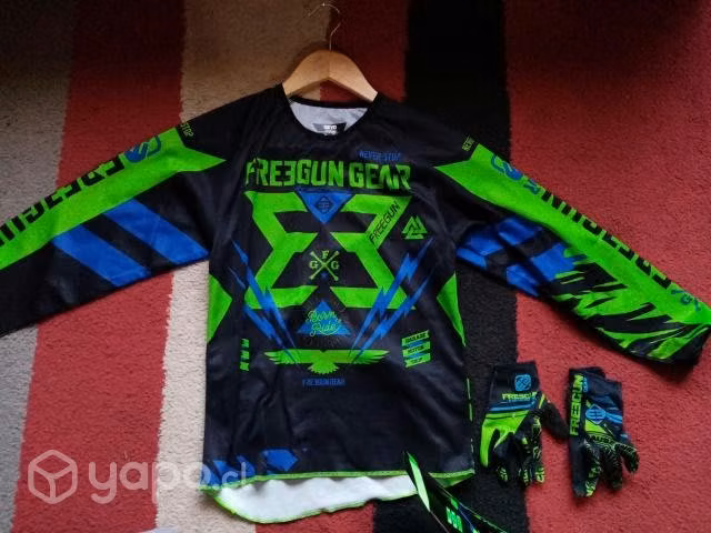 Traje de moto para niño