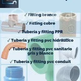 Tuberia y fitting PPR y PVC