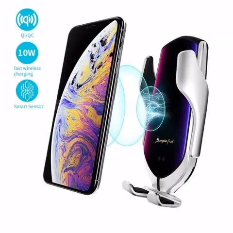 Soporte Celulares Para Autos 10w Micro Usb 360°