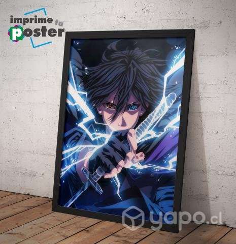 CUADRO DE SASUKE UCHIHA 34x45cm llegar y colgar - Imagen 6