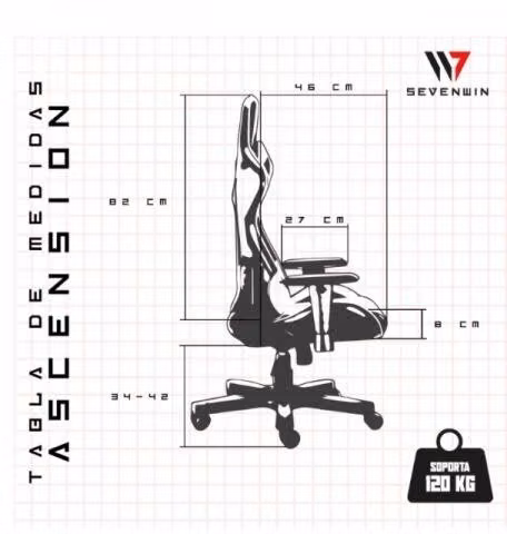 Silla Gamer Ascensión Red Hell Nueva Embalada