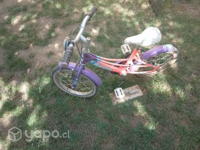 Bicicleta para niña