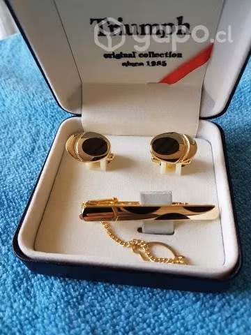Colleras Triumph bañadas en oro, nuevas - Imagen 5