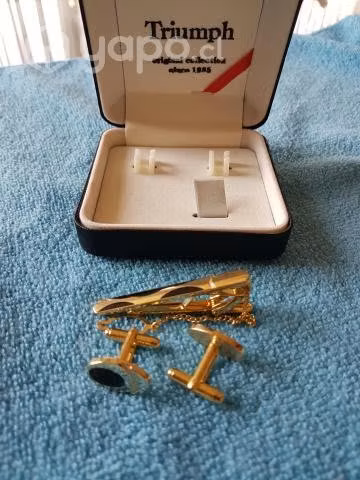 Colleras Triumph bañadas en oro, nuevas - Imagen 4