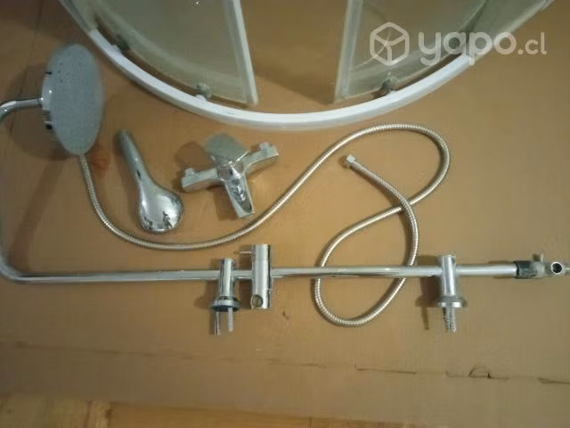 Columna de ducha y mono mando para tina