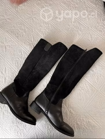 Botas cuero 100%