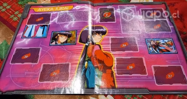 Albumes Bakugan y Tenchi Muyo