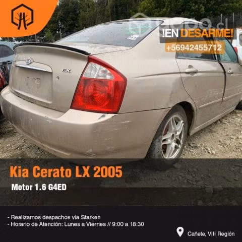 Portafiltro aire Kia cerato lx 2005