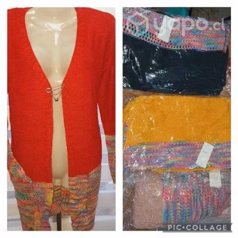Sweaters, tapados de hijo y tapados