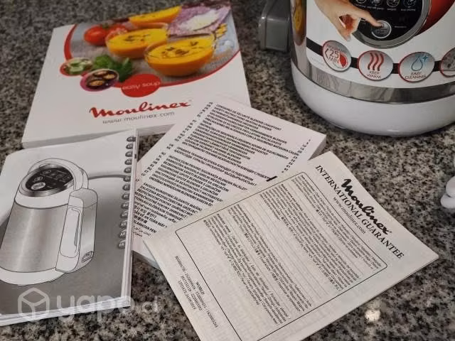 Máquina para preparar sopas, cremas y postres