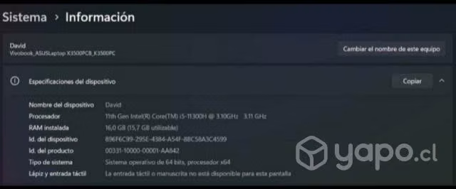 Notebook rtx 3050 oled - Imagen 2