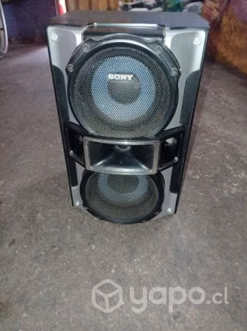 Parlantes marca sony llegar e instalar