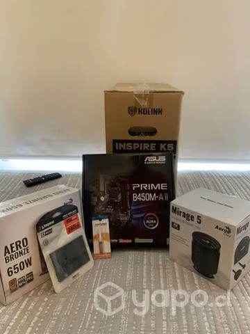 Combo de componentes para tu pc. Sin nada de uso