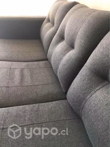 Sillon grafito para tres personas como nuevo - Imagen 5