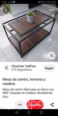 Mesas de centro